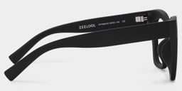 Malcolm Square Black Glasses3