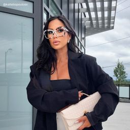 Dax Square cow print Glasses7