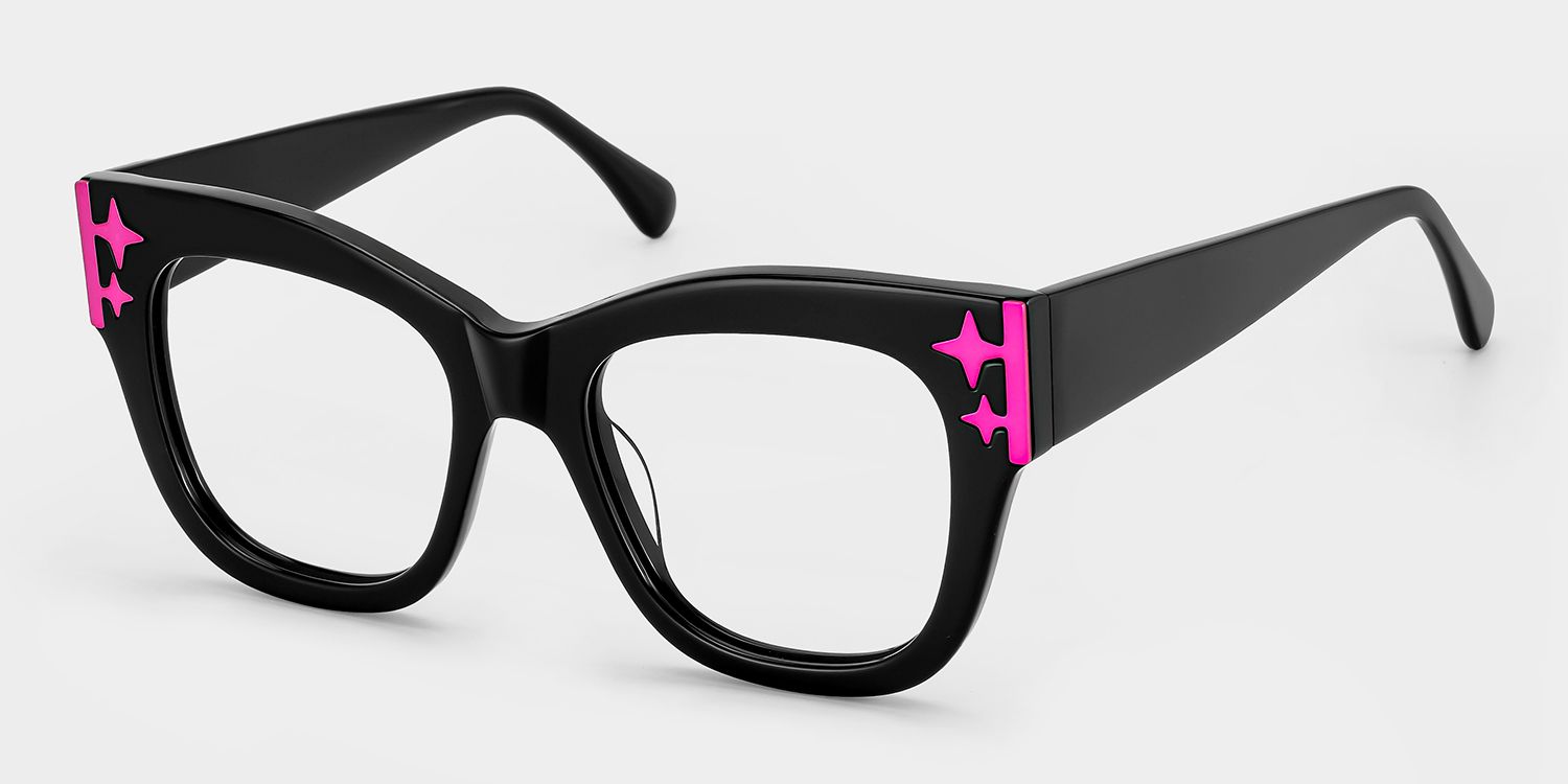 Designer Minfia Eyeglasses Black Frames Glasses4