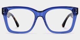 Gaydeh Rectangle Blue Glasses1
