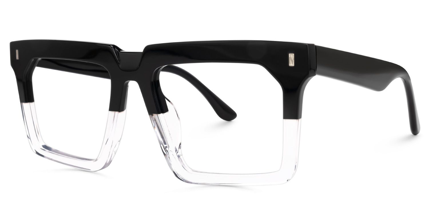 Moreland Rectangle Two-Tone Eyeglasses Online1