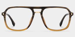 Kilworth Aviator Brown Glasses0