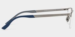 Brock Browline Silver Glasses6