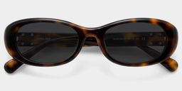 Catherine Tortoise Oval Glasses1