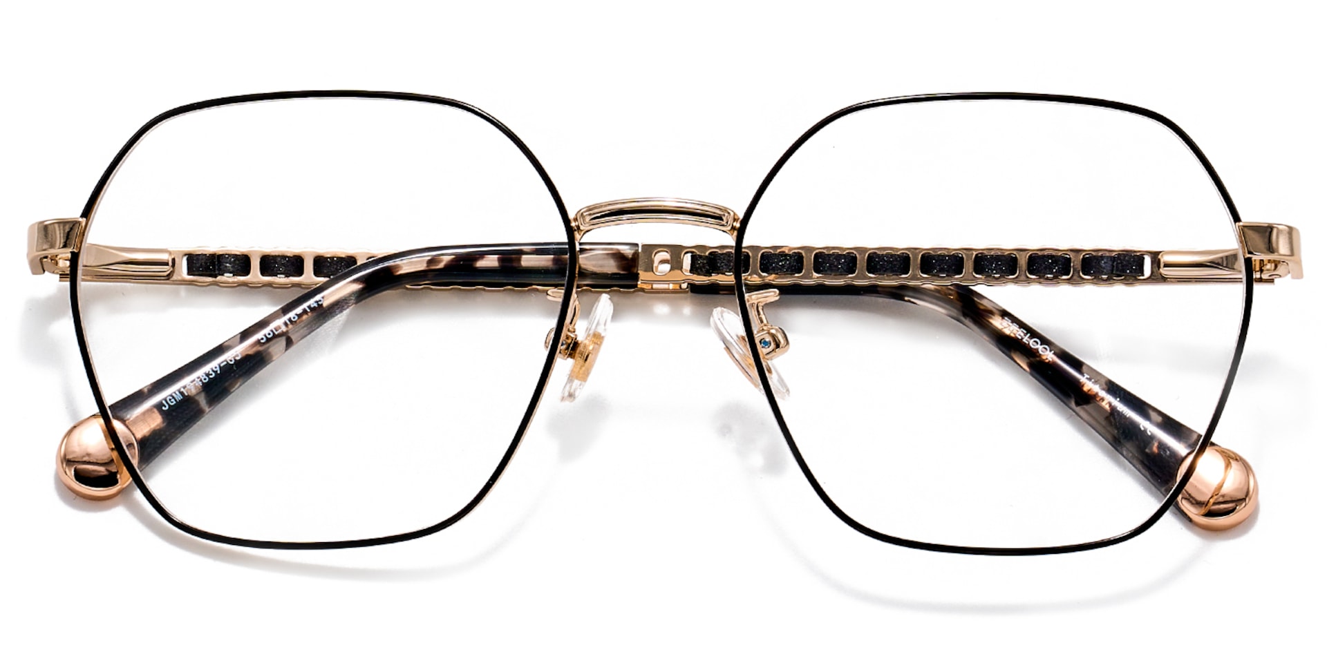 Hexagon Glasses On Round Face1