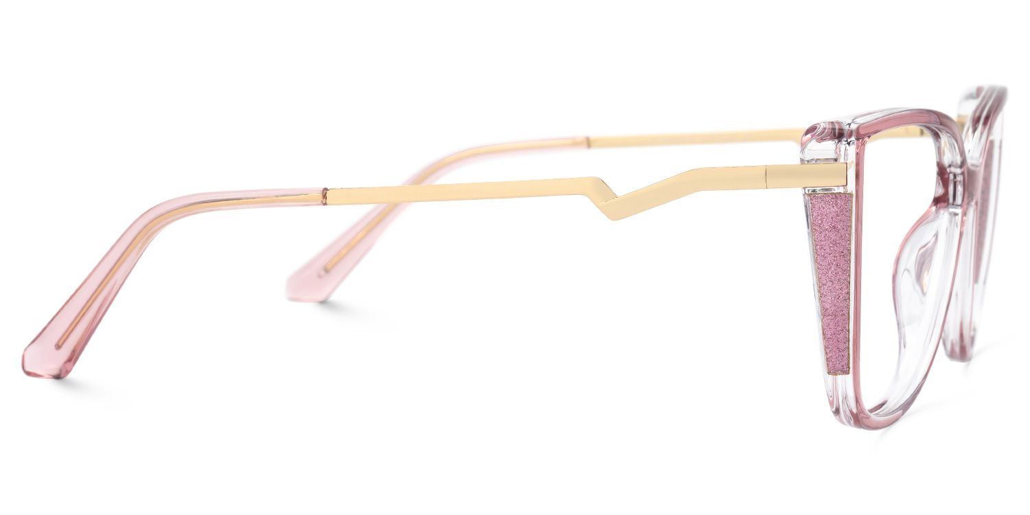 Spring hinges Celisa Eyeglasses, Celisa Pink Glasses -Zeelool2