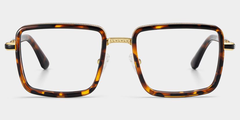 Hunter Square Tortoise Glasses