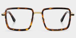 Hunter Square Tortoise Glasses1