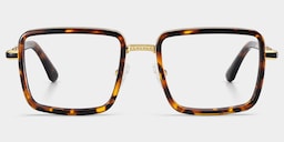Hunter Square Tortoise Glasses1