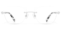 Seth Rectangle Silver Glasses3