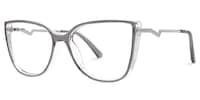 Celisa Cateye Gray Glasses1