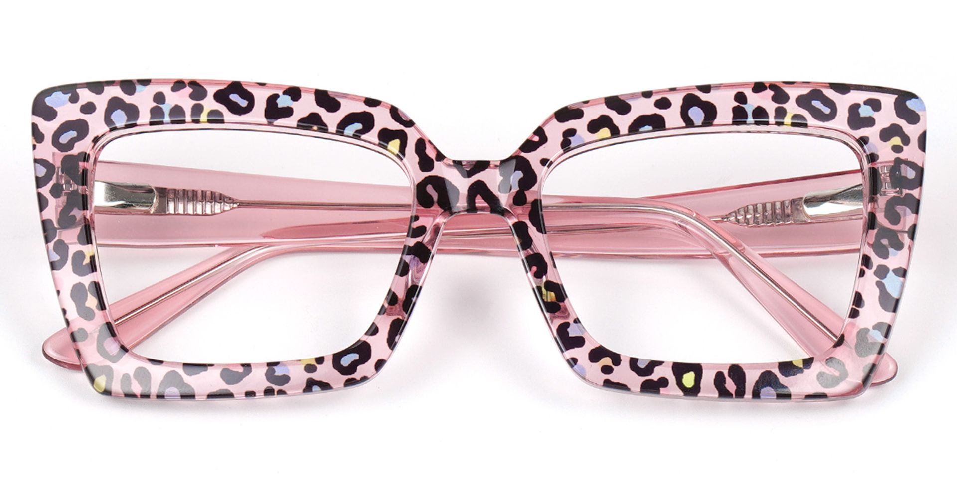 Tootie Eyeglasses in Butterfly Pink Leopard Frame | Zeelool1