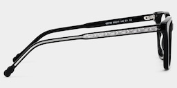 Marigold Rectangle Black Glasses3