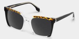 Misty Square Black Glasses2