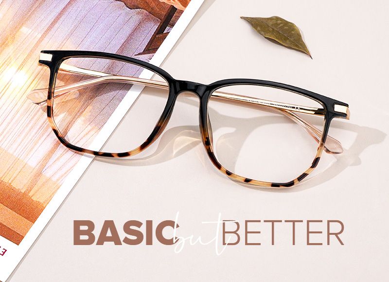 Fezell Square Tortoise Glasses