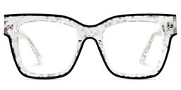 Zerica Clear Square Glasses0