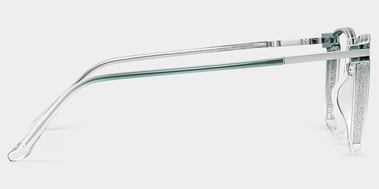 Rodz Sage Green Frame Glasses with Square Design3