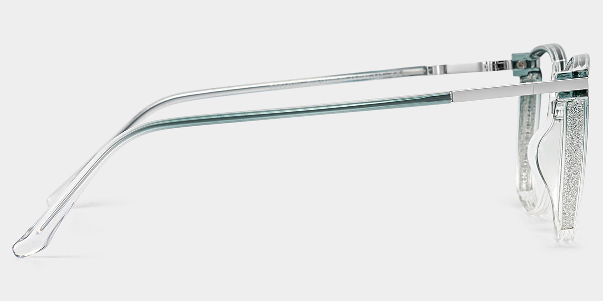 Rodz Sage Green Frame Glasses with Square Design3