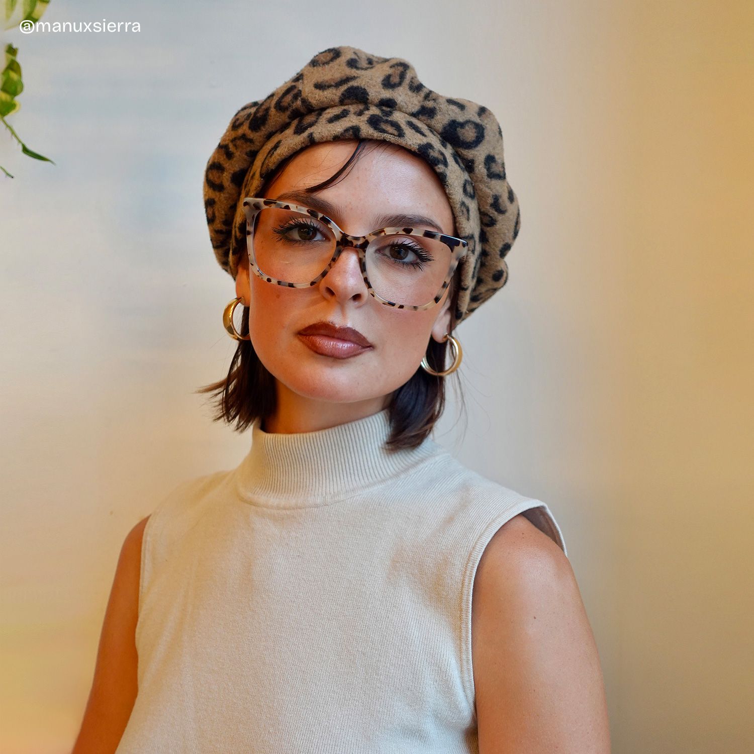 Sage Tortoise Frame Glasses with Rectangle Frame Online | ZEELOOL8