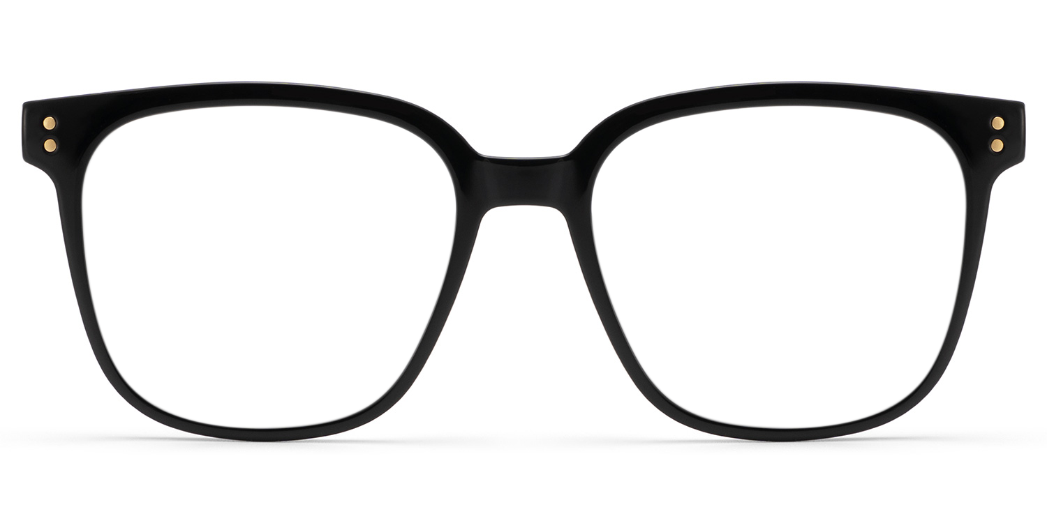 Donnalyn Square Black Sunglasses for Women & Men | ZEELOOL