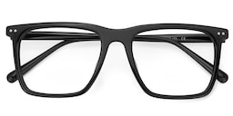 Frantz Square Black Glasses2