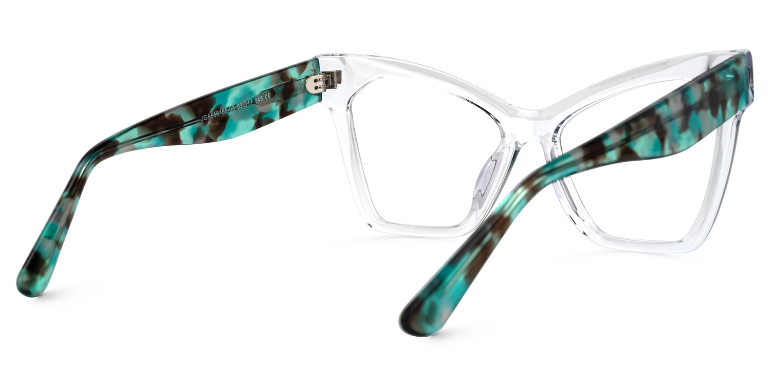 Sorm'86 Useful Atelie cateye サングラス clear Senica Cateye Crystal Glasses