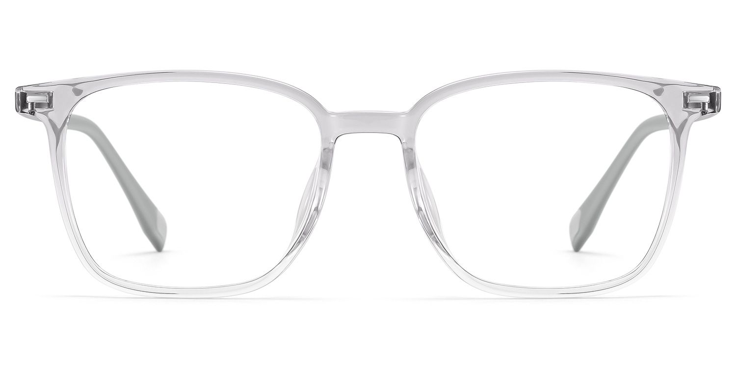 Charles Grey Square Frame Glasses for Women and Men | ZEELOOL