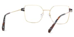 Shantell Square Black Glasses5