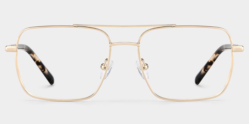 Iris Aviator Light Gold Glasses