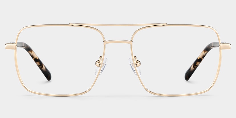 Iris Aviator Light Gold Glasses