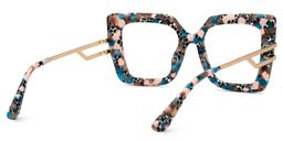 Poutine Square Tortoise Glasses3