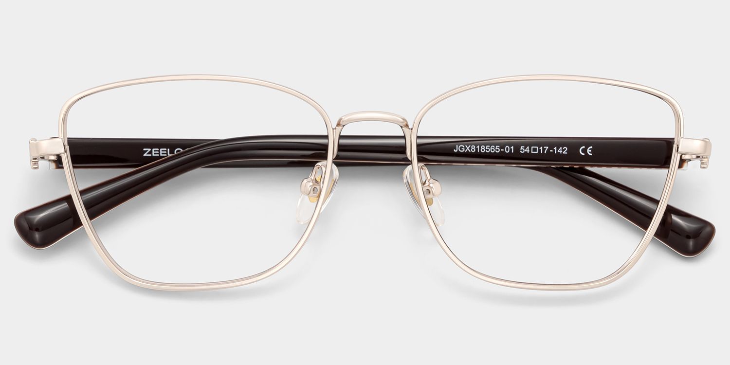 Lucille Gold Butterfly Glasses | ZEELOOL2