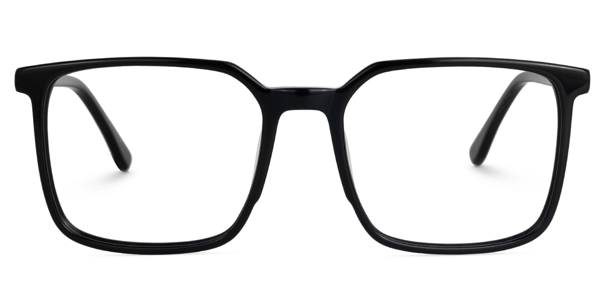 Square Fayrice Black Glasses deals -Zeelool Glasses0