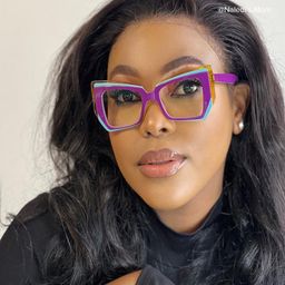 Verdejo Geometric Purple Glasses6