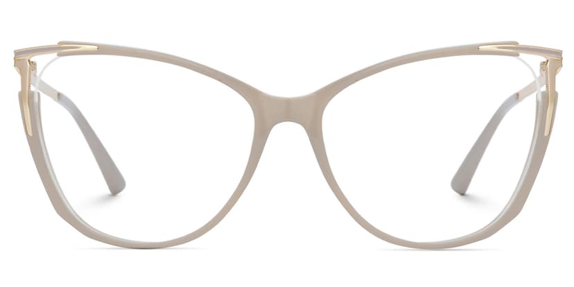Yomary Cateye Khaki Glasses