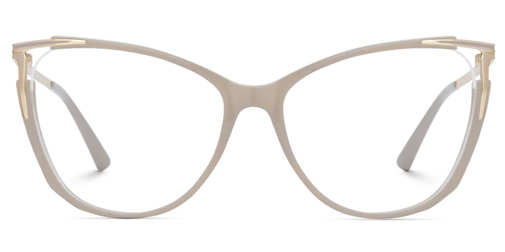 Yomary Cateye Khaki Glasses