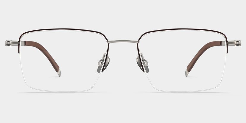 Carson Rectangle Black Glasses