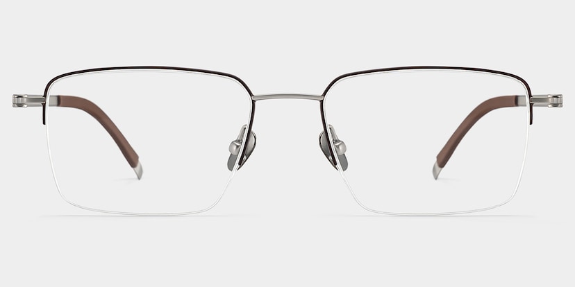 Carson Rectangle Black Glasses