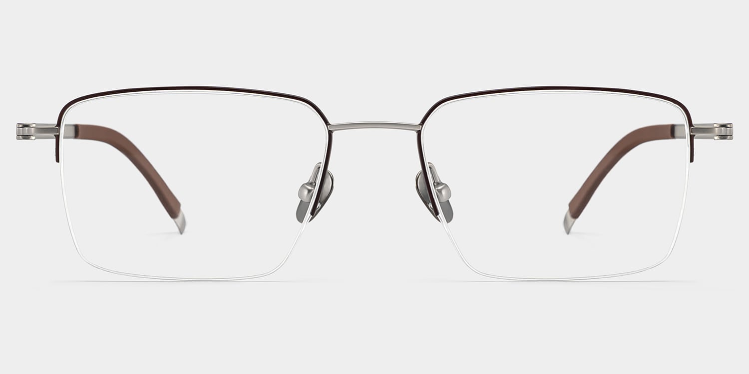 Carson Rectangle Black Glasses