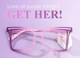 Jacott Square Purple Glasses4