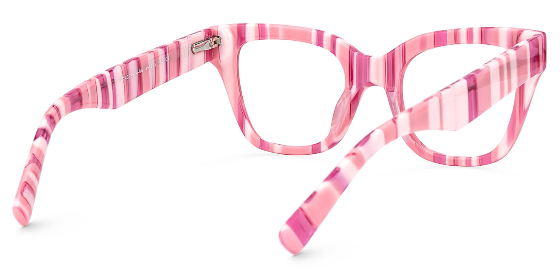Nereyda Pink Candy Glasses Bubblegum | Zeelool Optical3