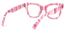 Nereyda Pink Cat eye Glasses3