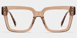 Caius Square Beige Glasses5