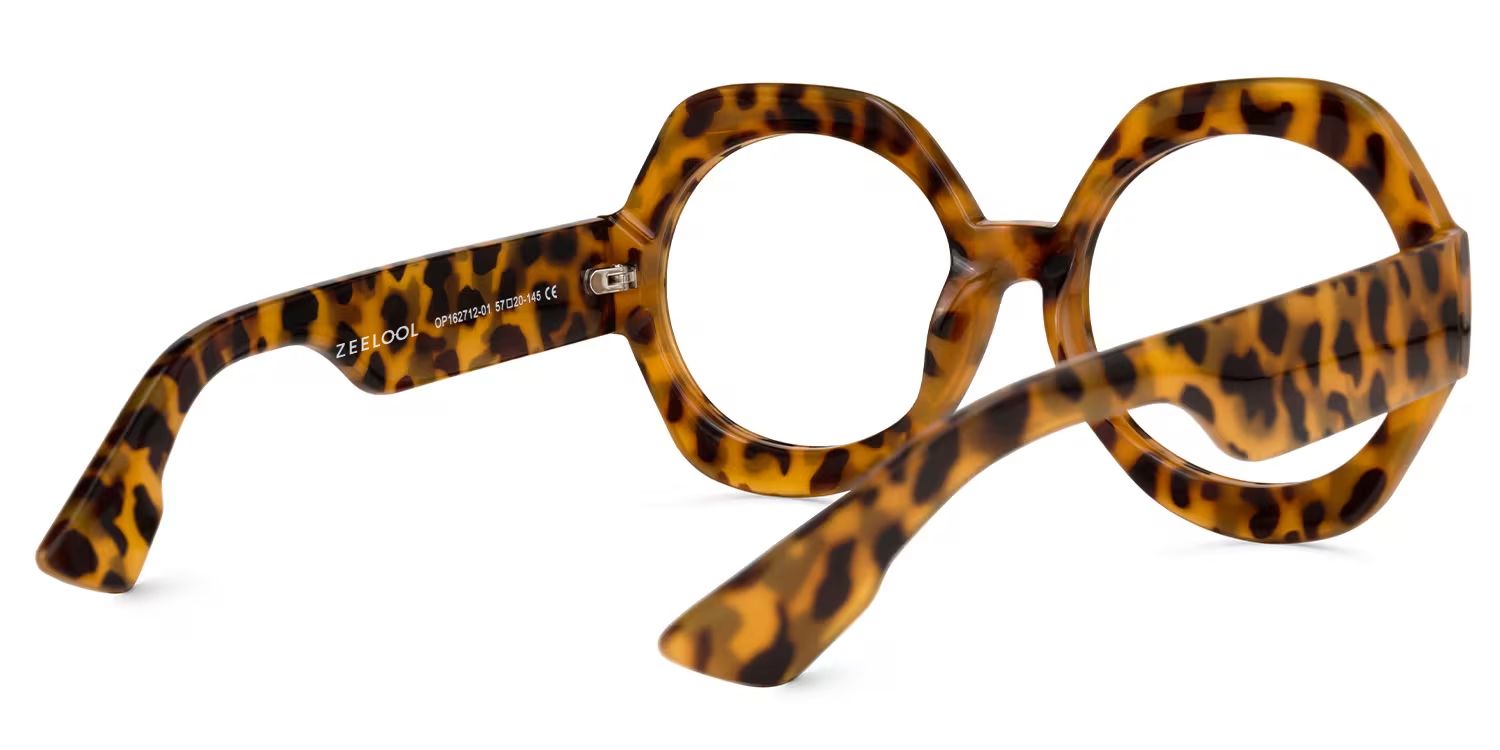 Geoffrey Geometric Tortoise Eyeglasses & Glasses Frames3