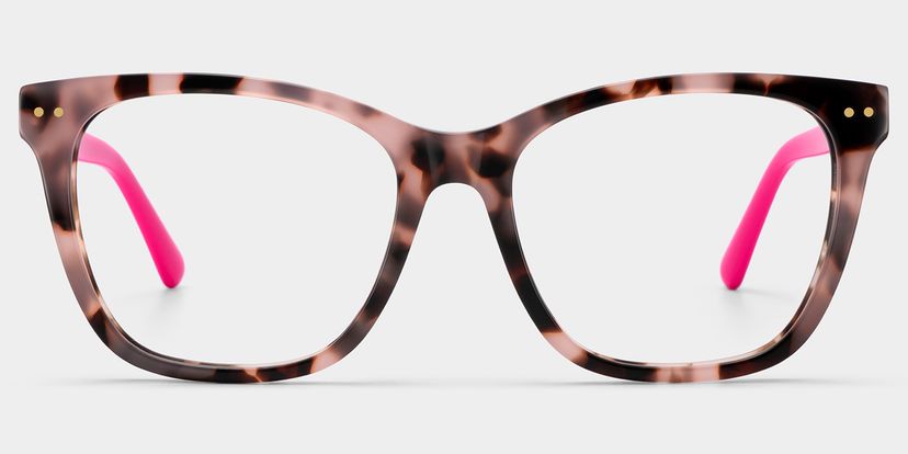 Ava Tortoise Square Glasses