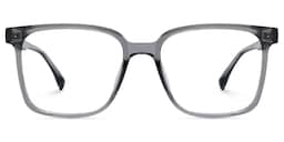 Contreras Square Gray Glasses0