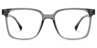 Contreras Square Gray Glasses0