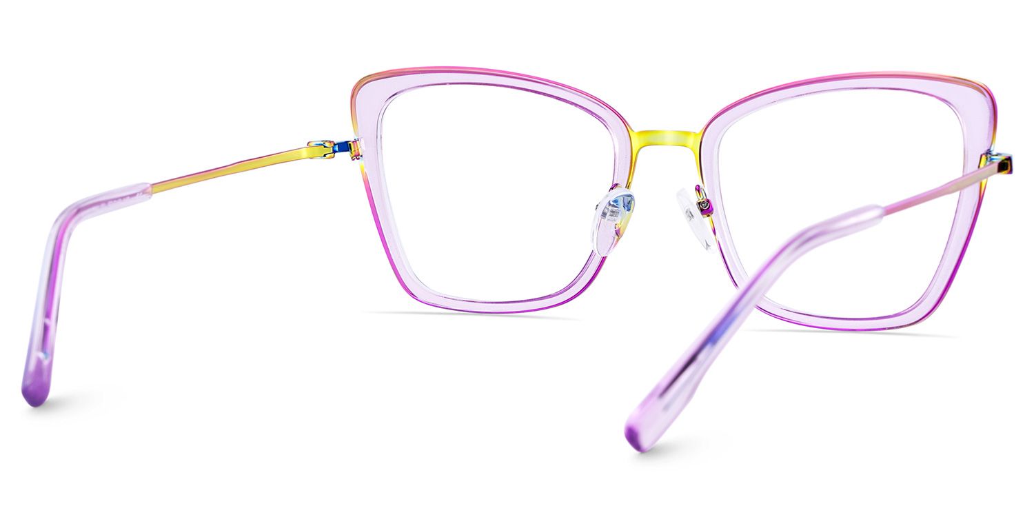 Rosalie Butterfly Purple Color Frame Glasses for Women | Zeelool5