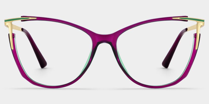 Yomary Cateye Purple Glasses