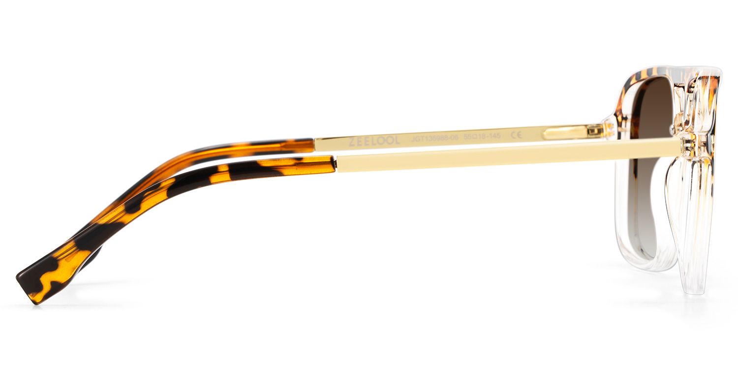 Aviator Kilworth Tortoise clear Glasses deals -Zeelool Glasses